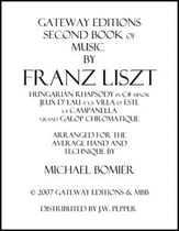 Second Book of Music of Franz Liszt piano sheet music cover